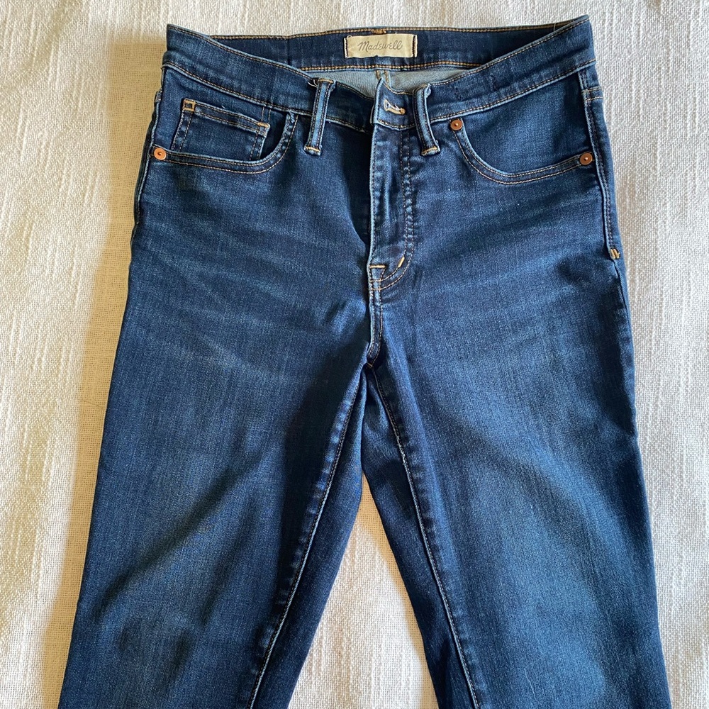 Madewell Dark Blue Skinny Jeans